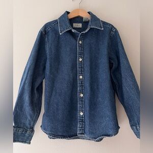 L.L. Bean Denim Button Down Shirt